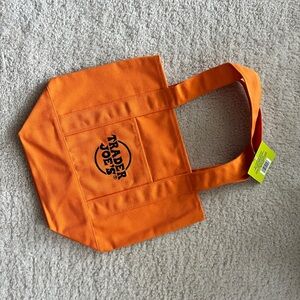 Trader Joe's Orange Tote Bag